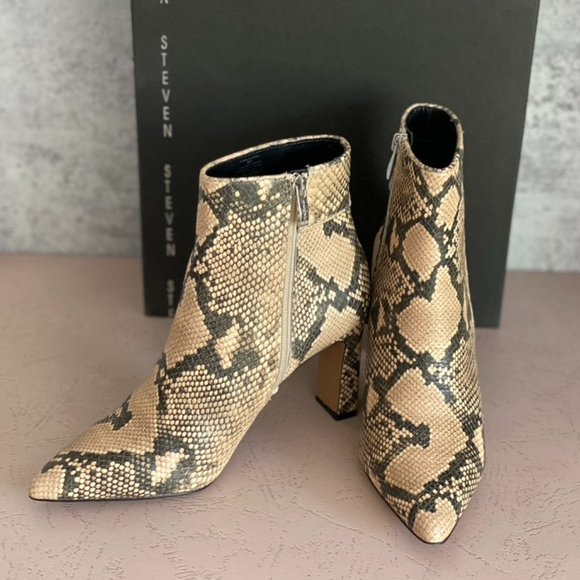 Steven By Steve Madden Shoes - Steven By Steve Madden Jenn Ankle Boots Si…
